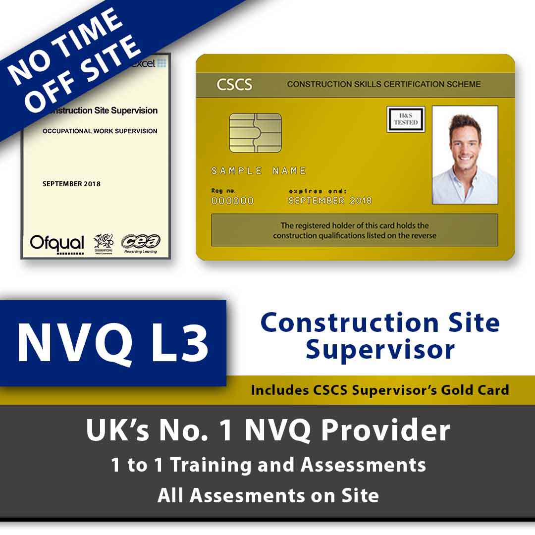 NVQ Level 3 Construction Site Supervisor – Includes CSCS Supervisors ...
