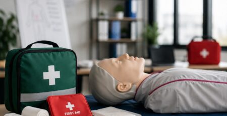 First aid certificate renewal reminder for workplace training